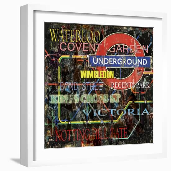 Underground-Karen Williams-Framed Giclee Print