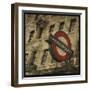 Underground-John W Golden-Framed Giclee Print