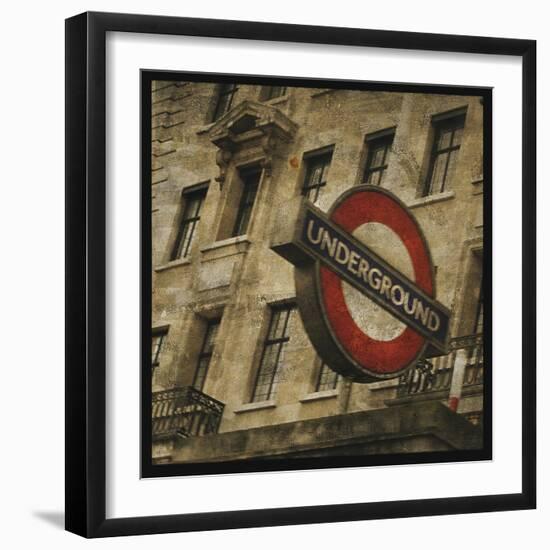 Underground-John W Golden-Framed Giclee Print