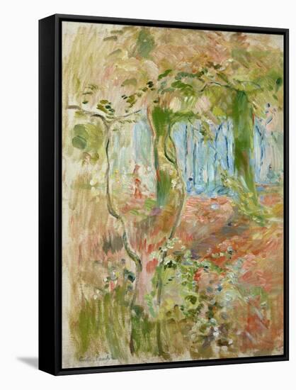 Undergrowth in Autumn, 1894-Berthe Morisot-Framed Stretched Canvas