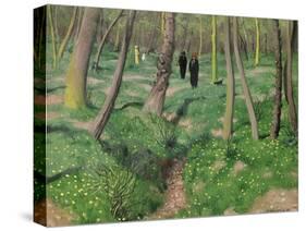 Undergrowth in Spring, 1923-Félix Vallotton-Stretched Canvas