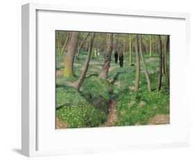 Undergrowth in Spring, 1923-Félix Vallotton-Framed Giclee Print
