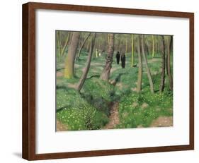 Undergrowth in Spring, 1923-Félix Vallotton-Framed Giclee Print