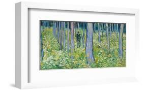 Undergrowth with Two Figures, 1890-Vincent van Gogh-Framed Art Print