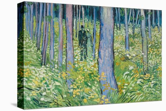 Undergrowth with Two Figures, 1890-Vincent van Gogh-Stretched Canvas