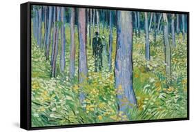 Undergrowth with Two Figures, 1890-Vincent van Gogh-Framed Stretched Canvas