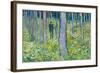 Undergrowth with Two Figures, 1890-Vincent van Gogh-Framed Premium Giclee Print