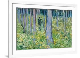Undergrowth with Two Figures, 1890-Vincent van Gogh-Framed Giclee Print