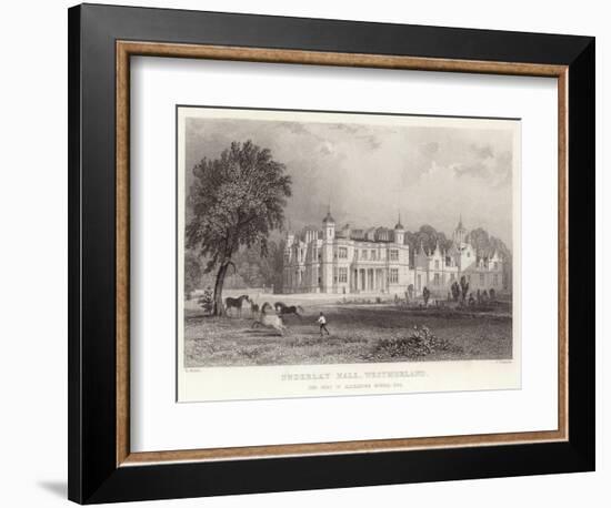 Underlay Hall in Westmoreland-Thomas Allom-Framed Giclee Print