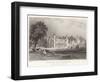Underlay Hall in Westmoreland-Thomas Allom-Framed Giclee Print
