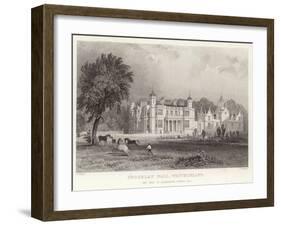 Underlay Hall in Westmoreland-Thomas Allom-Framed Premium Giclee Print