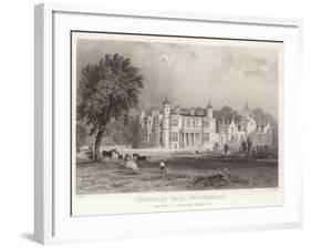 Underlay Hall in Westmoreland-Thomas Allom-Framed Giclee Print