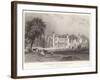 Underlay Hall in Westmoreland-Thomas Allom-Framed Giclee Print