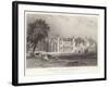 Underlay Hall in Westmoreland-Thomas Allom-Framed Giclee Print