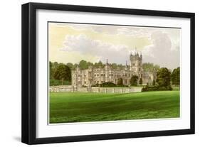 Underley Hall, Westmorland, Home of the Earl of Bective, C1880-Benjamin Fawcett-Framed Giclee Print