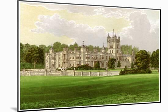 Underley Hall, Westmorland, Home of the Earl of Bective, C1880-Benjamin Fawcett-Mounted Giclee Print