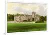 Underley Hall, Westmorland, Home of the Earl of Bective, C1880-Benjamin Fawcett-Framed Giclee Print