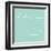Underline Bath VI Teal-Veronique Charron-Framed Art Print