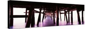 Underneath view of San Clemente Pier, San Clemente, Orange County, California, USA-null-Stretched Canvas