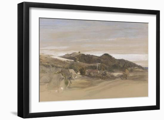 Underriver Hills-Samuel Palmer-Framed Giclee Print