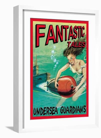 Undersea Guardians-James B. Settles-Framed Art Print