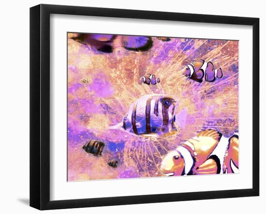 Undersea LVI-Fernando Palma-Framed Giclee Print