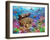 Undersea Treasure-Adrian Chesterman-Framed Art Print