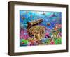 Undersea Treasure-Adrian Chesterman-Framed Art Print