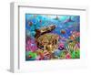 Undersea Treasure-Adrian Chesterman-Framed Art Print