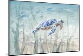 Undersea Turtle-Danhui Nai-Mounted Premium Giclee Print