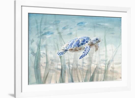 Undersea Turtle-Danhui Nai-Framed Art Print