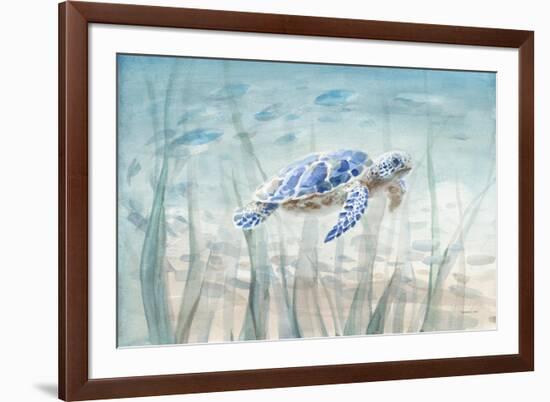 Undersea Turtle-Danhui Nai-Framed Art Print