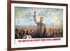 Understanding the Leadership of Stalin, Come Forward with Communism-Boris Berezovskii-Framed Art Print