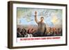 Understanding the Leadership of Stalin, Come Forward with Communism-Boris Berezovskii-Framed Art Print