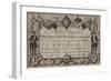 Undertakers, Robert Low Junior, Trade Card-null-Framed Giclee Print