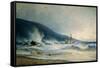 Undertow Near Cap Saint Martin-null-Framed Stretched Canvas