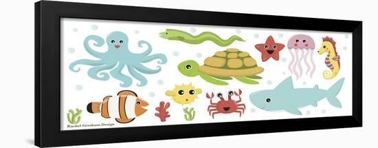 Underwater Designs-Rachel Gresham-Framed Giclee Print