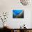 Underwater Diver Swimming Above Reef, with Orange Sea Fan, Similan Island, Thailand, Asia-Louise Murray-Mounted Photographic Print displayed on a wall