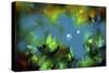 Underwater Green White Perle.-RUNA-Stretched Canvas