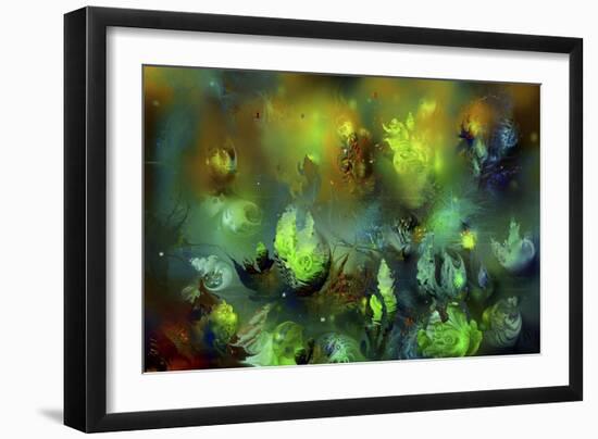 Underwater Green-RUNA-Framed Giclee Print