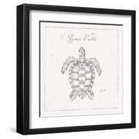 Underwater Life VIII-Daphne Brissonnet-Framed Art Print