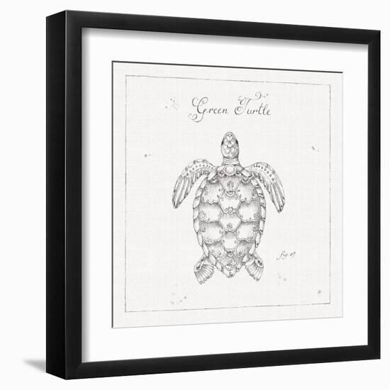 Underwater Life VIII-Daphne Brissonnet-Framed Art Print