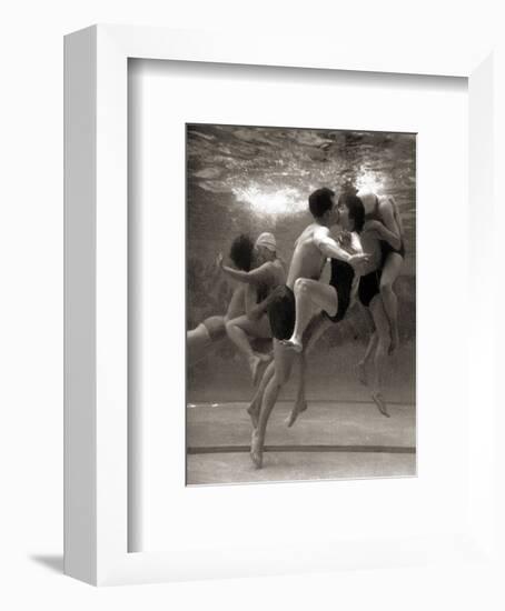 Underwater Love-null-Framed Giclee Print