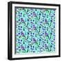 Underwater Mermaid Pattern-Lauren Ramer-Framed Giclee Print