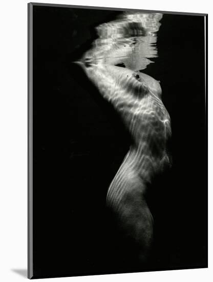 Underwater Nude, 1980-Brett Weston-Mounted Photographic Print