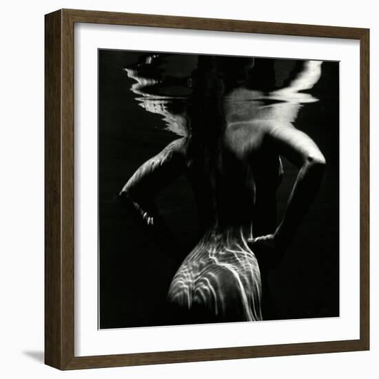 Underwater Nude, 1981-Brett Weston-Framed Photographic Print