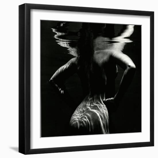 Underwater Nude, 1981-Brett Weston-Framed Photographic Print