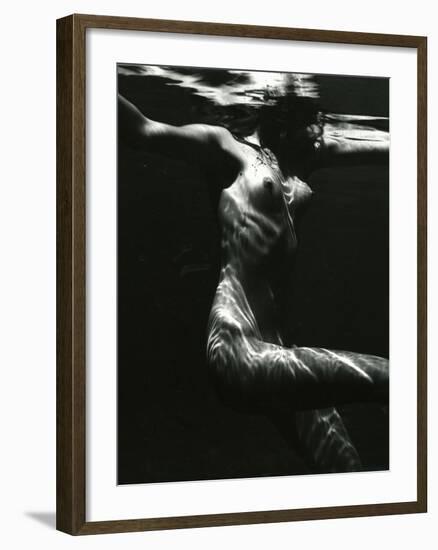 Underwater Nude, 1981-Brett Weston-Framed Photographic Print