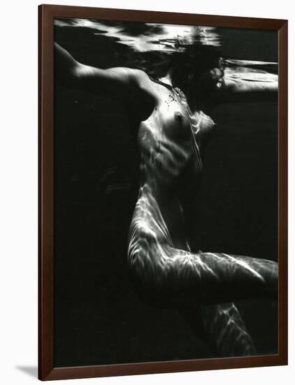 Underwater Nude, 1981-Brett Weston-Framed Photographic Print