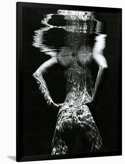 Underwater Nude, 1981-Brett Weston-Framed Photographic Print